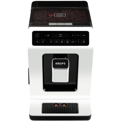 Image de Krups Evidence EA8911 machine à expresso autonome entièrement automatique 2,3 l 2 tasses Blanc Cafetière (indépendante, expresso, l, moulin intégré, 1450 W, blanc)