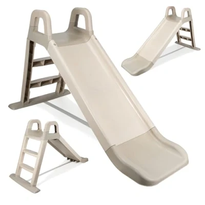 Image de COIL toboggan Aire de jeux d&#039;extérieur pour jardin, enfants à partir 2 ans (olive)