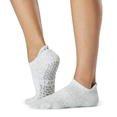 Image de SISSEL TAVI SAVVY HAZE MEDIUM Chaussettes antidérapantes PILATES Femme GRIS CLAIR FR : M (Taille Fabricant M)