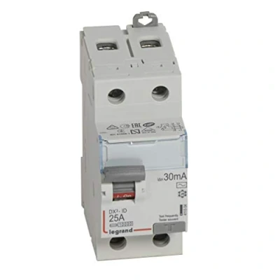 Image de Interrupteur différentiel 2P 230V 25A type AC 30mA 2 modules