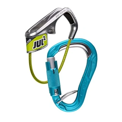 Image de EDELRID Jul 2 Belay Bulletproof Triple système d&#039;assurage Set, Bleu