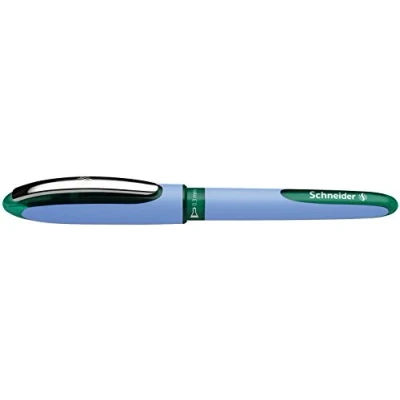 Image de Schneider Stylo Roller One Hybrid N 03, à encre avec pointe aiguille hybride, 0,3 mm, Vert, 1 Unité