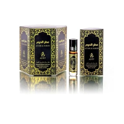 Image de AYAT PERFUMES 6 x 6ml Huile Parfumée pour HOMMES &amp; FEMMES longue durée et de confort (Attar Al Ahram)
