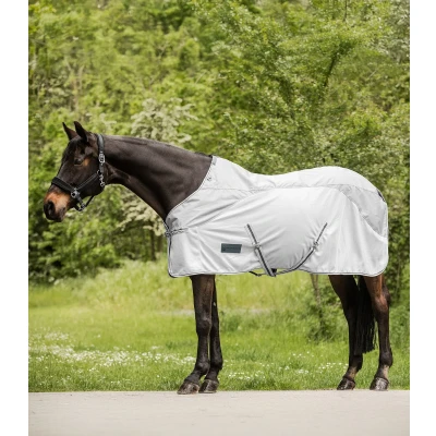 Image de Waldhausen Couverture Anti Mouches Protect Etanche Gris argenté/Gris/Gris 165/215