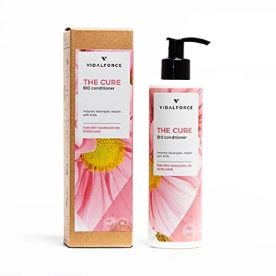 Image de THE CURE. Après shampooing pour cheveux secs ou abîmés I sans sulfate et silicones 100% Toxic Free Traitement hydratant les naturel/Bio