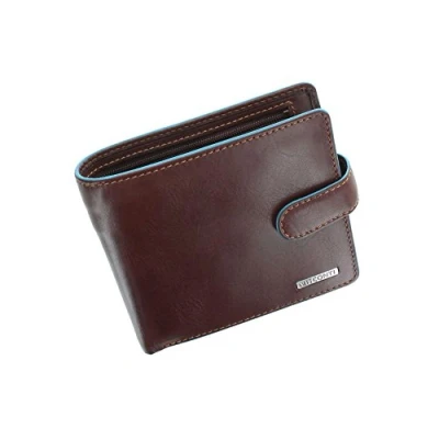 Image de VISCONTI Alps Collection Tom Portefeuille Bi Fold en Cuir avec Protection RFID ALP86 Marron