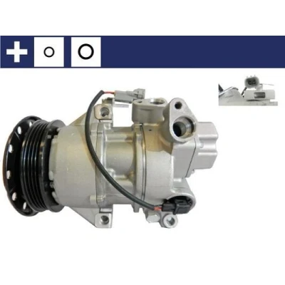 Image de MAHLE ORIGINAL ACP 919 000S Compresseur De Climatisation 5SER09C 12 PAG 46 R 134a avec bague d&#039;étanchéité TOYOTA: Yaris II 3/5 portes
