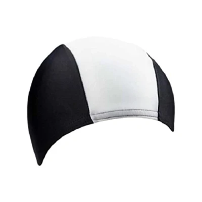 Image de Beco Bonnet de Bain en Textile Capuchon pour Hommes, Blanc/Noir, Taille Unique