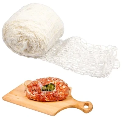Image de Browin 310102 Filet à Viande 15 cm x 5 m, Température 220C, Coton, Souple pour Fumage, Brassage, Cuisson, Séchage et Affinage Jambon, Poulet, Fromage, Blanc