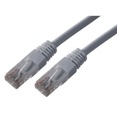 Image de MCL SAMAR Cordon de raccordement RJ 45 (M) pour 10 m UTP CAT 5e Gris
