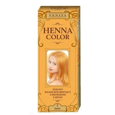 Image de Henna Color 2 Ambre Effet De Couleur Cheveux Baumier Poule Colorant Naturels Éco