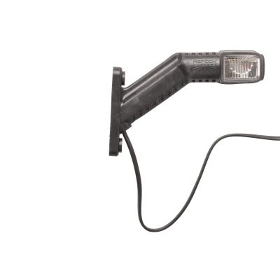 Image de Aspöck Superpoint 4 droit blanc/rouge/orange LED 100 cm câble plat Aspock Remorqueshop