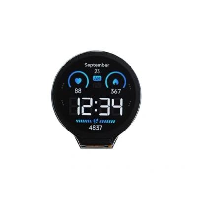 Image de Waveshare ESP32 S3 Development Board with 1.28inch Round LCD Display,32 bit LX7 Dual Core Processor,Support 2.4 GHz Wi FI and Bluetooth 5(Le),Embedded GC9A01 Driver Chip