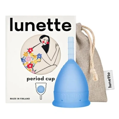 Image de Lunette coupe menstruelle Bleue Taille 1 (EN Version)