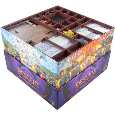 Image de Feldherr Foam Set + Organizer Inserts Compatible avec Descent : Legends of The Dark Betrayer&#039;s War boîte du Jeu