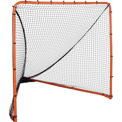 Image de VEVOR But de Crosse Portable 2,1x1,8x1,8 m Cage Lacrosse avec Filet et Sac Transport Pratique Configuration Facile Équipement d’Entraînement dans l’Arrière Cour Jardin Parc Extérieur pour Jeunes