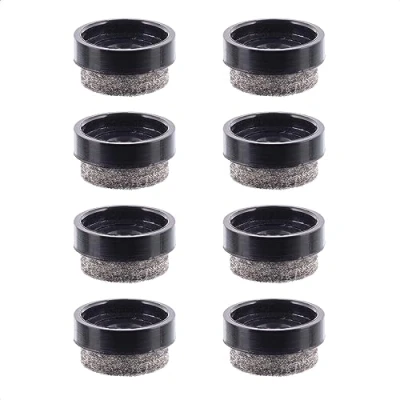 Image de Wagner QuickClick® Patins en Feutre de Laine pour Meubles et chaises Lot 8 Rechange changeables Ultrasoft Slim diamètre Ø 17 mm Base Made Allemagne 15816100