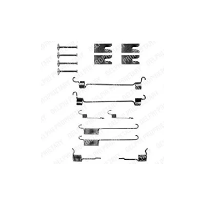 Image de DELPHI LY1274 Kit d&#039;accessoires, mâchoire de frein FORD: FIESTA 5, 4