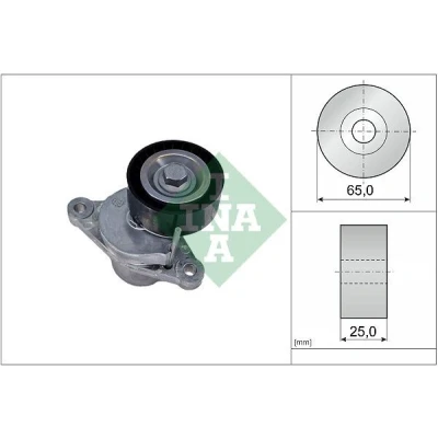 Image de INA 534 0655 10 Tendeur, courroie trapézoïdale à nervures PEUGEOT: 3008 I, 308 II 3/5 portes, SW 2, CITROËN: DS3 Cabriolet, C4 5 portes