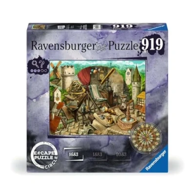 Image de Ravensburger Escape The Circle Puzzle 2D, 12001181, Multicolore