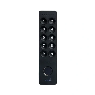 Image de Nuki Keypad 2, Ouverture rapide et confortable de la porte par code ou empreinte digitale, accessoire parfait pour Smart Lock, Bluetooth