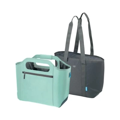 Image de Alfi sac isotherme isoBag moyen 23 l en polyester, vert menthe, 54 x 16,5 37 cm, 2 1, avec de transport supplémentaire 0007.292.812