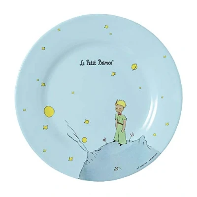 Image de Petit Jour Paris PP956P Assiette Le Prince 23 cm Parfaite pour les petits gâteaux! Bleu