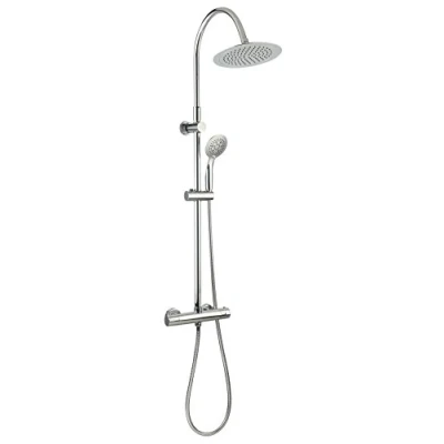 Image de ROUSSEAU 4000813 Combidouche Suhali 2 Chromé, ChromÉ