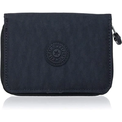 Image de Kipling Femmes Money Love, RFID Anti Hacker Technology, Polyester Zip Closure Wallet, Blue Bleu 2, Taille Unique, Portefeuille Argent Amour Femme Technology