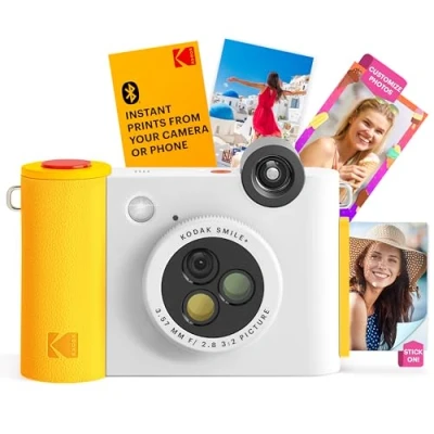 Image de Kodak Smile+ 50,8 x 76,2 mm Blanc, Jaune Neuf