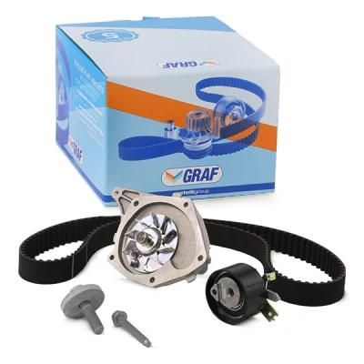 Image de Pompe à eau + kit de courroie distribution GRAF KP821 1