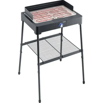 Image de Severin PG 8566 électrique Barbecue de table voyant lumineux noir