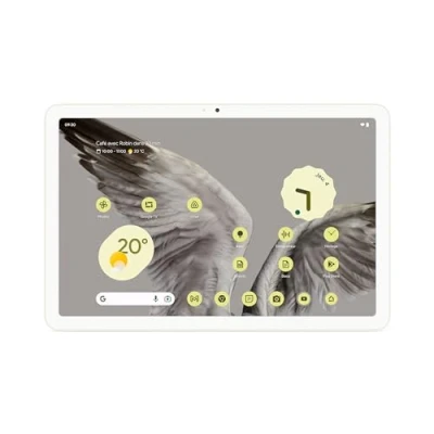 Image de Google Pixel Tablet Tablette Android avec écran 11 Pouces et autonomie Extra Longue 8 Go de RAM 256 d&#039;espace Stockage Porcelaine