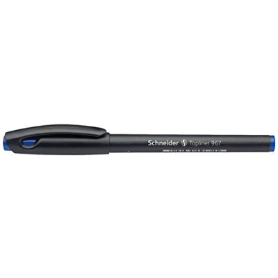 Image de Schneider Topliner 967 Stylo fin (épaisseur de trait 0,4 mm), 1 pièce bleu