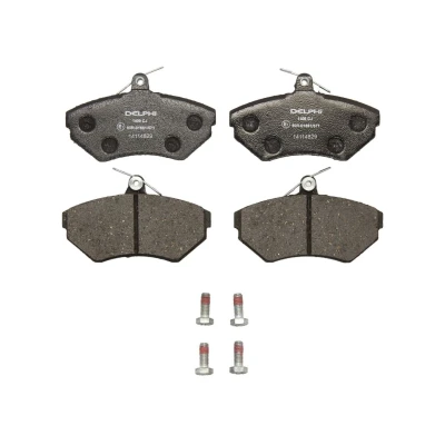 Image de DELPHI LP1409 Jeu de plaquettes frein non préparé pour indicateur d&#039;usure sans tôle anti bruit avec accessoires AUDI: A4 B7 Avant, Berline