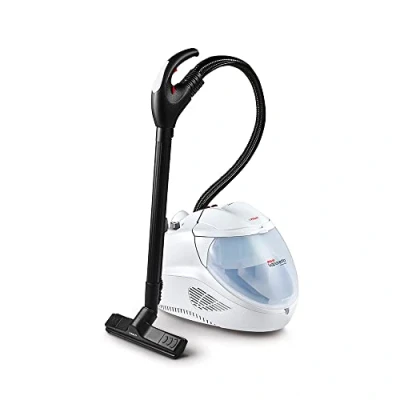 Image de Polti Vaporetto Lecoaspira FAV30, Nettoyeur Vapeur et Aspirateur avec Filtre à Eau, Double Fonction, Pression Maximale de la Chaudière 4 bars, Bouchon Sécurité, Blanc