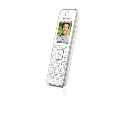 Image de AVM Fritz!Fon C6 Téléphone DECT Identification de l&#039;appelant Blanc
