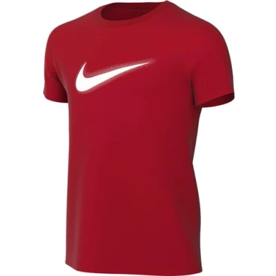 Image de Nike Performance DF Multi Unisex Tshirt de sport pour enfants, Taille: 116 128, University red/white