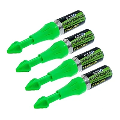 Image de MarXman MARXMAN1GRN Stylo de marquage à la craie verte avec 4 trous jusqu&#039;à 45 mm
