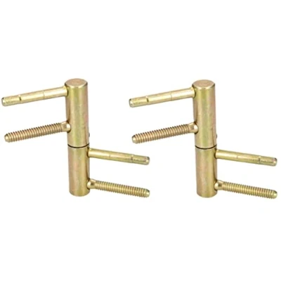 Image de Lot de 2 Charnières à percer KOTARBAU Charnière universelle porte d&#039;entrée grande capacité charge, en laiton robuste, 20 mm