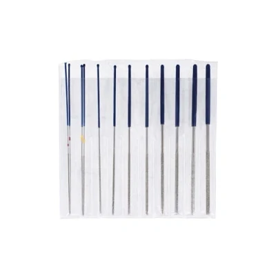 Image de Laser 8645 Micro Round Diamond Coated File Set 12pc