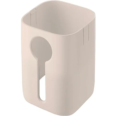 Image de ZWILLING FRESH &amp; SAVE CUBE Cover pour boîte de conservation taille 2S, protection maximale des aliments sensibles à la lumière, indicateur niveau, plastique sans BPA, couleur ivoire