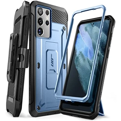 Image de SUPCASE Unicorn Beetle Pro Series Coque pour Samsung Galaxy S21 Ultra 5G (6,8 Pouces), Double Couche Robuste avec Support et béquille sans Protecteur d&#039;écran (Version 2021)