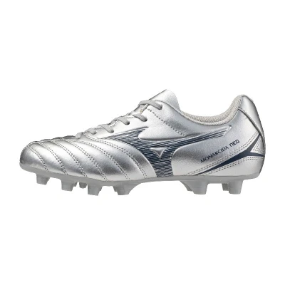 Image de Mizuno Monarcida NEO III Select JR Unisex Chaussures de foot à crampons pour enfants, Taille: 35, Galaxy silver Matière synthétique