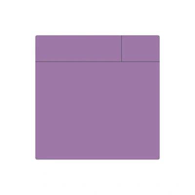 Image de Magflex® Flexible Gloss Purple Dry Wipe Scrumboard Magnet Pour Créer Un Amovible 75mm x Pack de 100