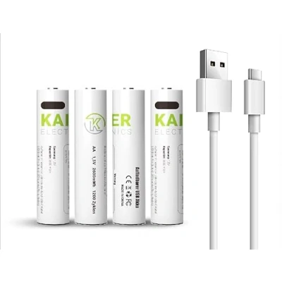 Image de Batterie lithium ion USB C (AAA)