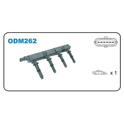 Image de JANMOR ODM262 Bobine d&#039;allumage OPEL: Vectra C CC, Zafira B, Berline, VAUXHALL: Mk2