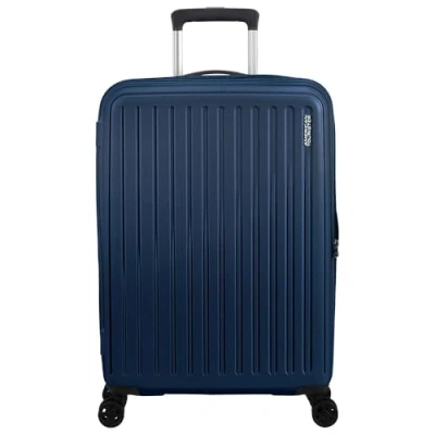 Image de American Tourister Chariot rigide, taille M, fabriqué en polyéthylène, robuste et résistant aux rayures. Très pratique super léger, dispose de deux grands compartiments, diviseur dans le