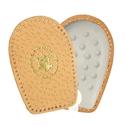 Image de Tasse de coussin soutien talon en cuir véritable avec mousse, inserts semelles orthopédiques pour hommes et femmes, Kaps Airflex (38 40 EUR)