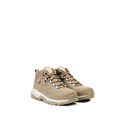 Image de Aigle Palka MTD Bottines à lacets, Homme, Taille: 42, Beige Cuir / matière synthétique